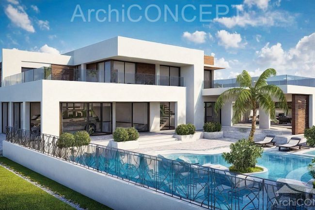 Villa contemporaine NR- Ivato